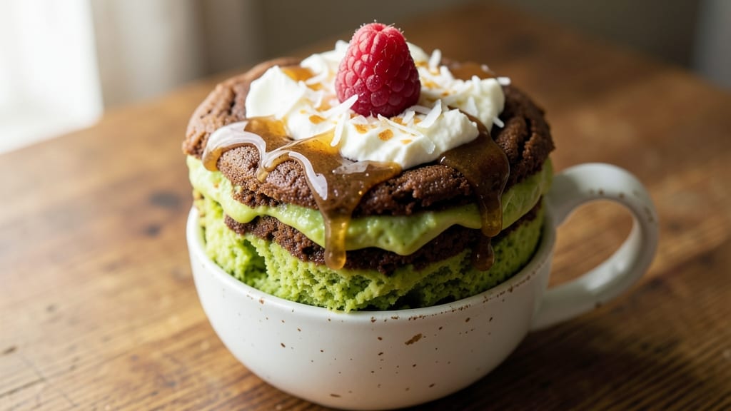 Avocado Mug Cake Recipe: Rich Chocolate Swirl in 5 Minutes