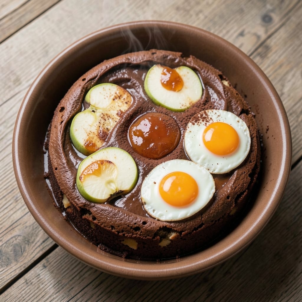 Apple Egg Cocoa Cake Recipe: Deep Chocolate Moisture With Hidden Apple Zing