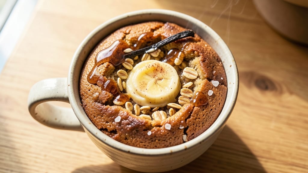 Banana Oatmeal Mug Cake Recipe: Single-Serve Warmth in 5 Minutes