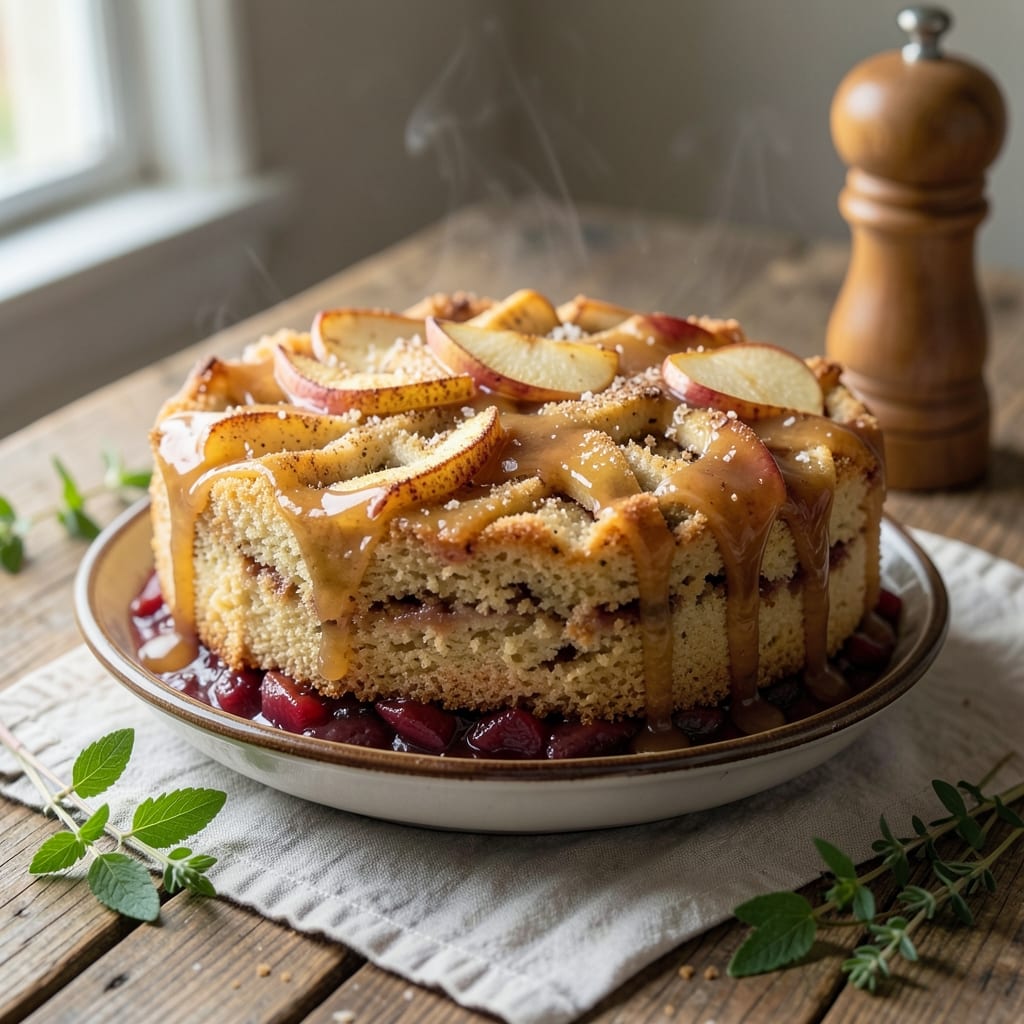 Apple Cider Cake Recipe UK: Spiced Rum Streusel Crown Over Ultra-Moist Layers