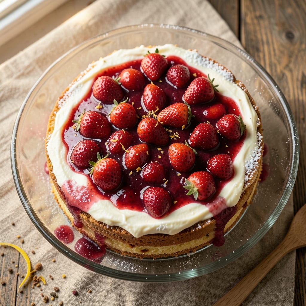 Ashley Mac's Strawberry Cake Recipe: Velvety Layers and Bursting Berries