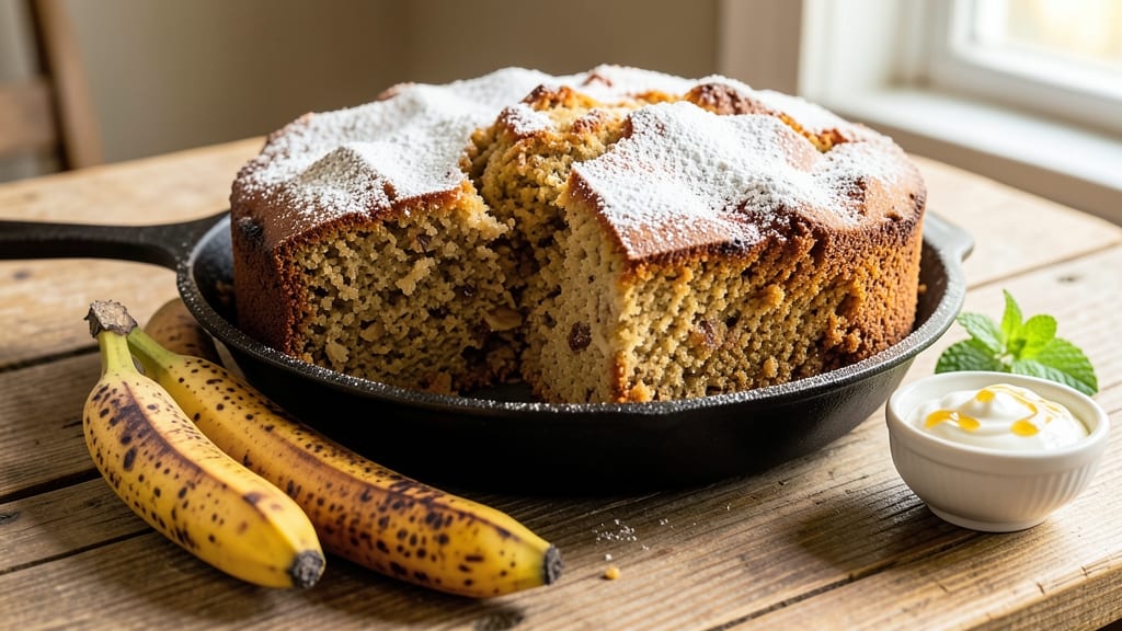 Banana Cake Recipe With Whole Wheat Flour: Light as Air Moisture With Nutty Crunch