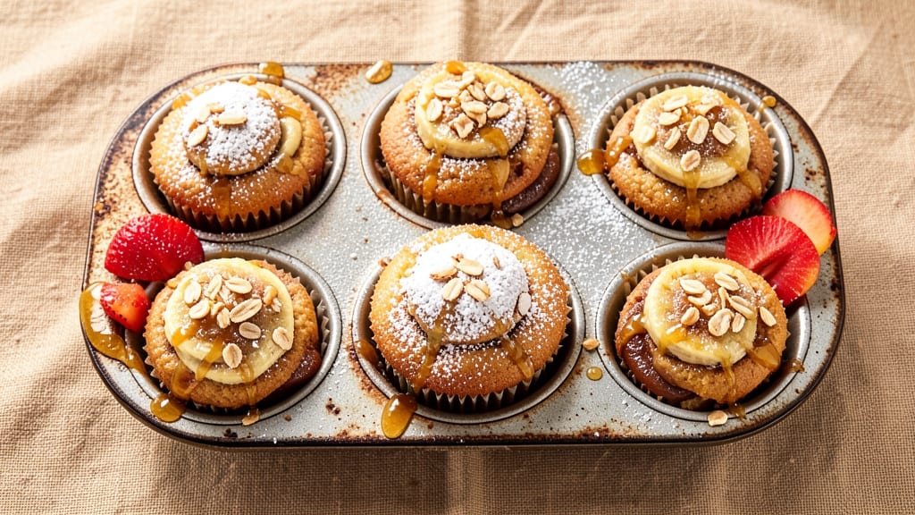 Banana Oatmeal Cupcakes Recipe: Tropical Twist With Hidden Banana Boost