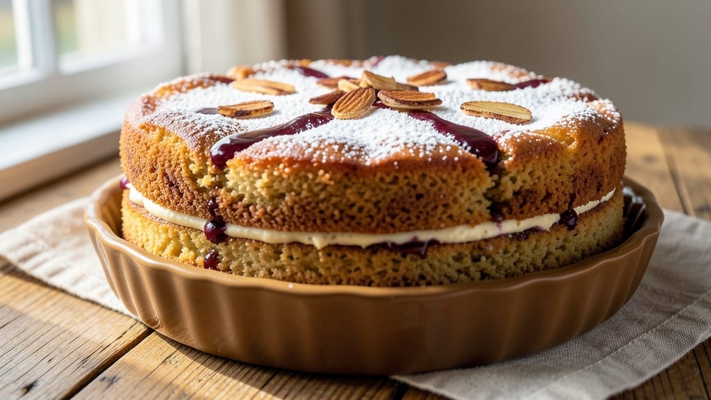 Almond Madeira Cake Recipe: Nutty Boozy Layers With Caramelized Top
