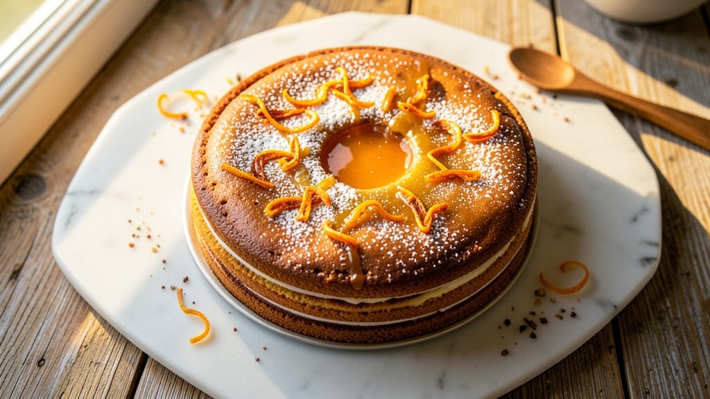 Arnold Fletcher Cake Recipe: Rum-Infused Layers With Buttery Streusel Crown