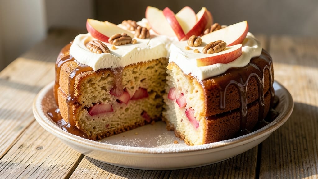 Apple Chunk Cake Recipe: Batter-Infused Apple Pie Flavor Without the Crust