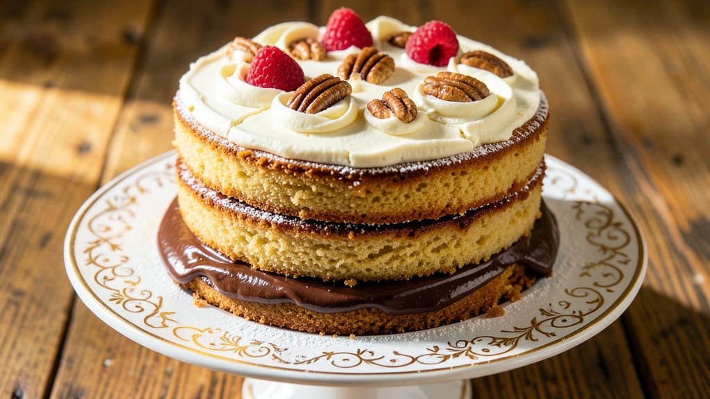 Amish Neighbor Cake Recipe: Homestyle Vanilla Layers with Buttery Streusel Crown