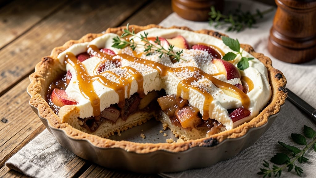 Apple Pie Cheesecake Recipe Carnival Eats: Festive Twist on Two Classics