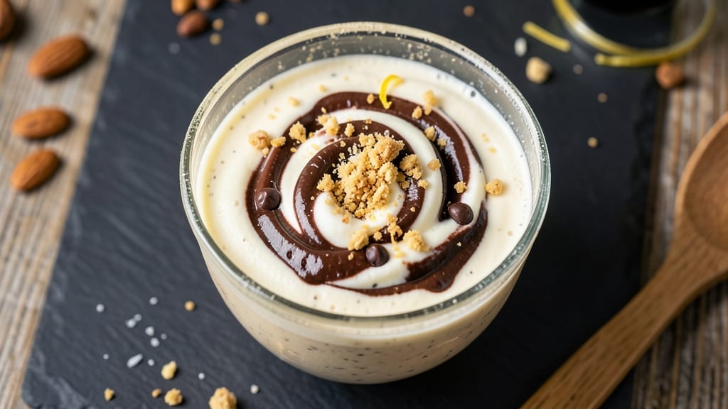 Arbonne Marble Cake Protein Shake Recipe: Vanilla and Chocolate Swirl Magic