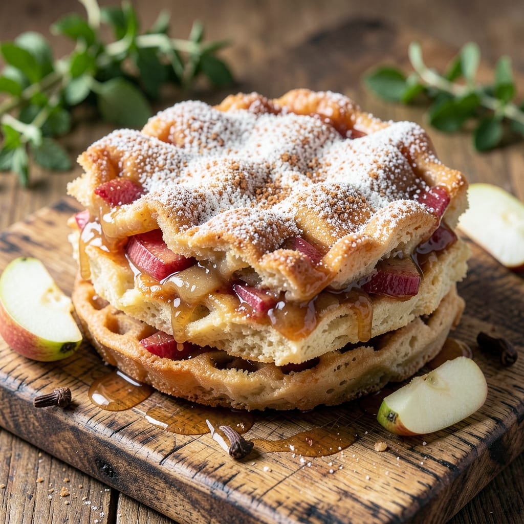 Apple Pie Funnel Cake Recipe: Deep-Fried Caramelized Apple Crunch