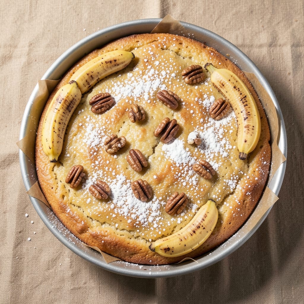 Annabelle White Banana Cake Recipe: Boozy Streusel Crown Over Ultra-Moist Layers