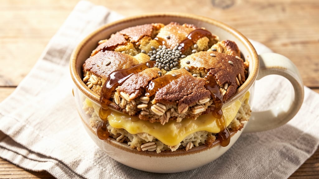 Banana Oat Microwave Mug Cake Recipe: Single-Serve Warmth in 5 Minutes