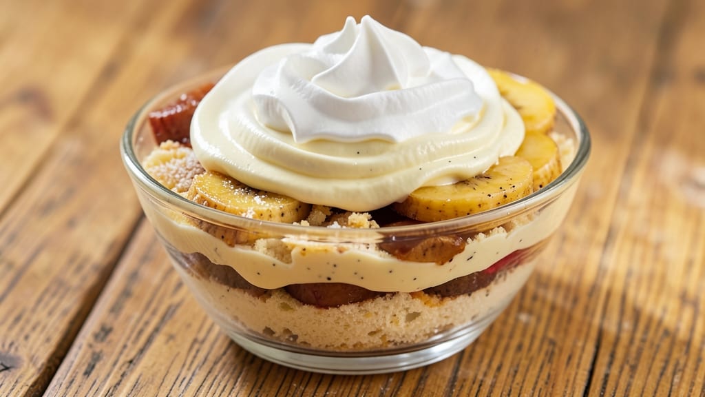 Angel Food Cake Banana Pudding Recipe: Light-as-Air Layers With Vanilla Bean Swirls