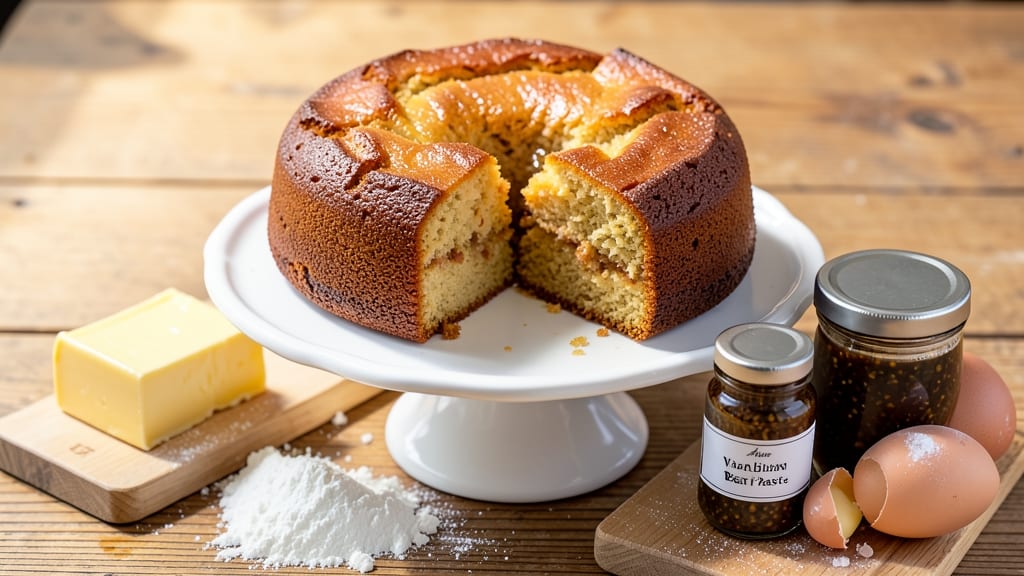 Anna Olson's Pound Cake Recipe: Vanilla-Infused Layers With Golden Crunch Top