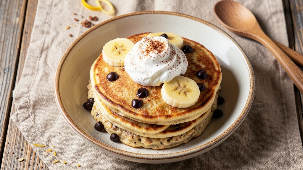 Banana Egg Oatmeal Pancakes Recipe: No-Fuss Fluffy Stacks With Soft Eggy Centers