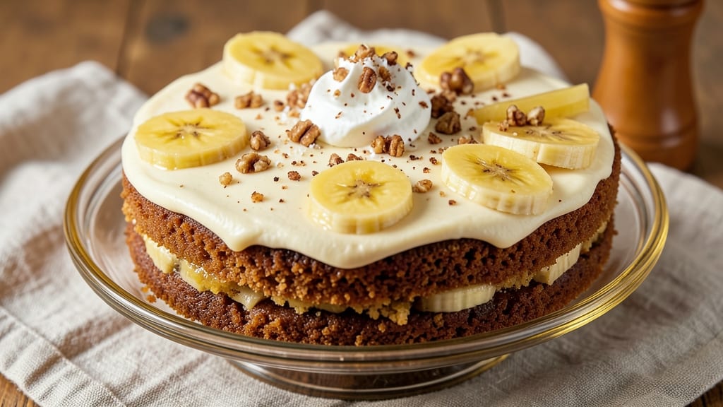 Banana Sour Cream Brown Sugar Cake Recipe: Deep Spice and Buttery Crunch Topping