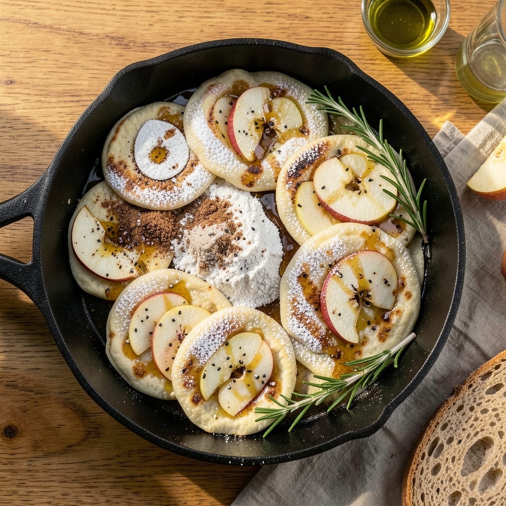 Baby Apple Pancake Recipe: Mini Stacks With Caramelized Apple Bites