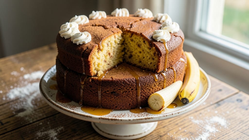 Banana Cake Recipe Using 1 Banana: Ultra Moist Crumb With Caramelized Sweetness