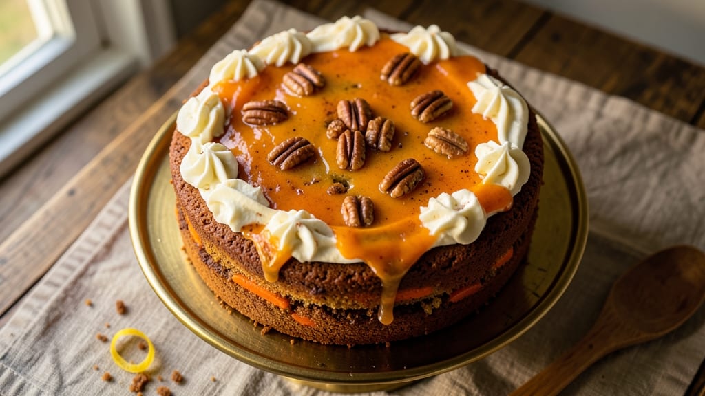 Bakers Square Carrot Cake Recipe: Walnut Streusel Crown Over Ultra-Moist Spice Layers
