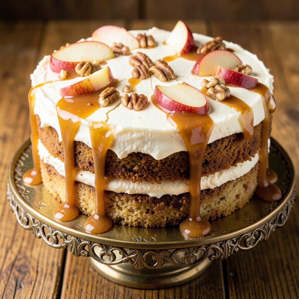 Apple Caramel Cake Recipe Paula Deen: Southern-Style Spice and Streusel Harmony