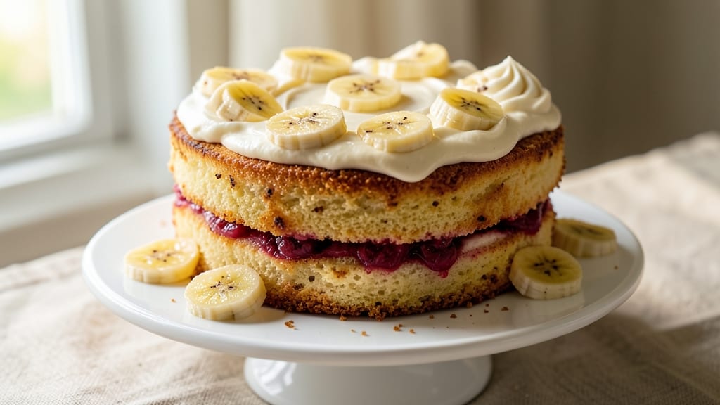 Banana Jelly Roll Cake Recipe: Swirled Cream Cheese Magic Without the Crack