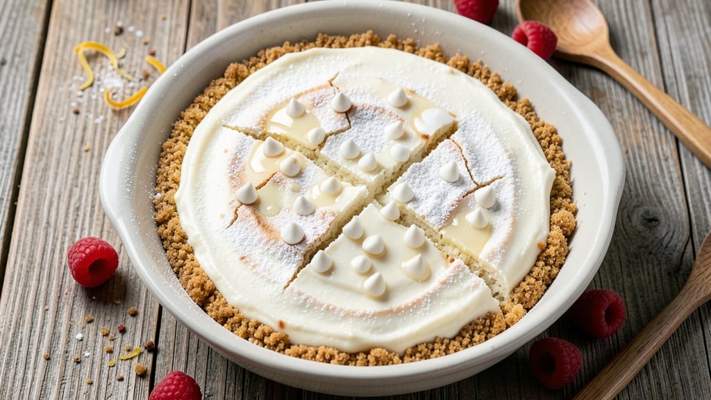 Baked White Chocolate Cheesecake Recipe: Silky Swirls With Crispy Chocolate Ganache Topping