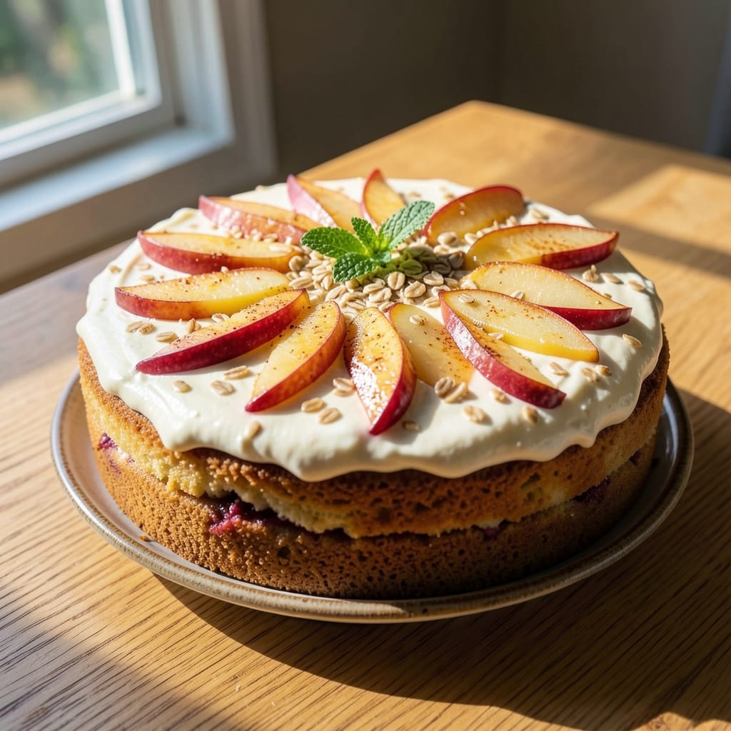 Apple Cake Recipe Using Cake Mix and Fresh Apples: No-Bake Streusel Crown Over Spiced Apple Layers