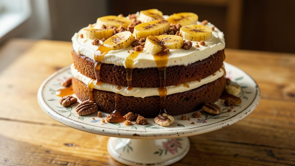 Banana Cake Recipe Starbucks Copycat: Moist Layers with Caramelized Banana Swirls