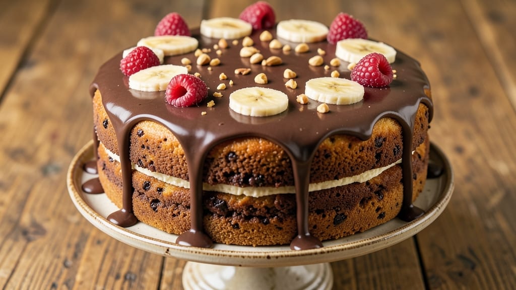 Banana Cake Recipe With Chocolate Icing: Fudgy Layers and Rich Frosting Harmony