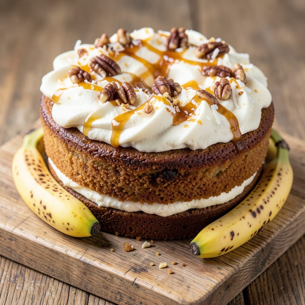 Amazing Banana Cake Recipe: Warm Spice and Vanilla Infusion in One Bowl