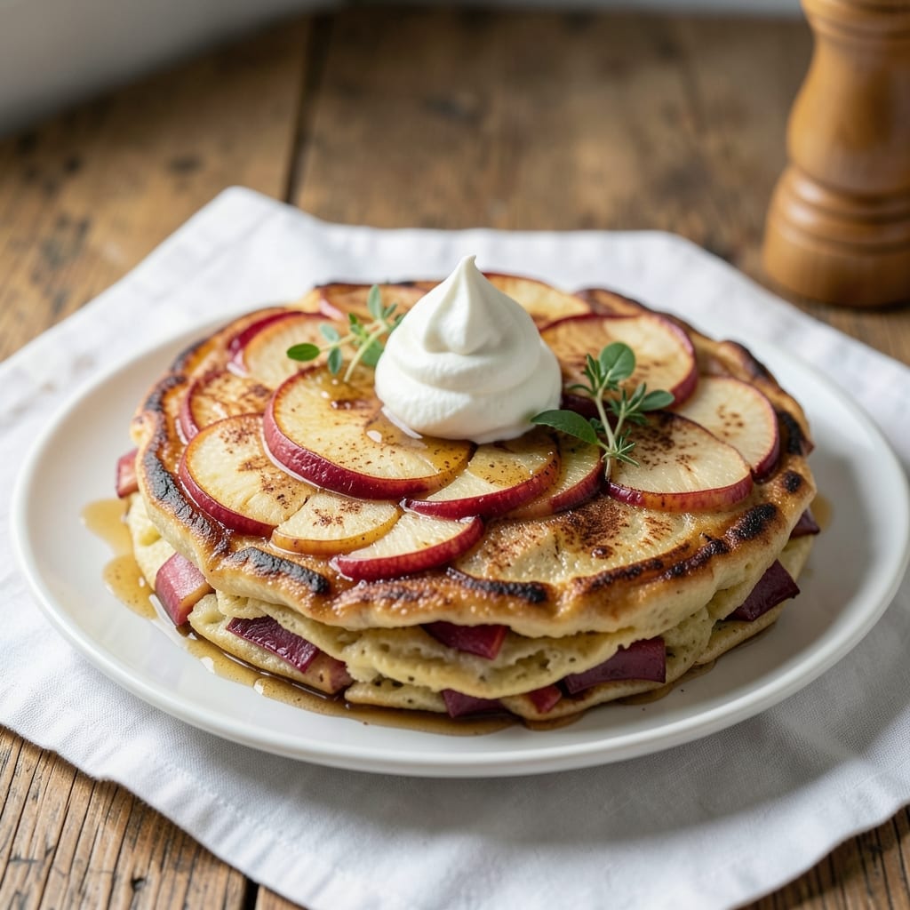 Baked Dutch Apple Pancake Recipe: Cinnamon-Spiced Crunch Over Caramelized Apple Filling