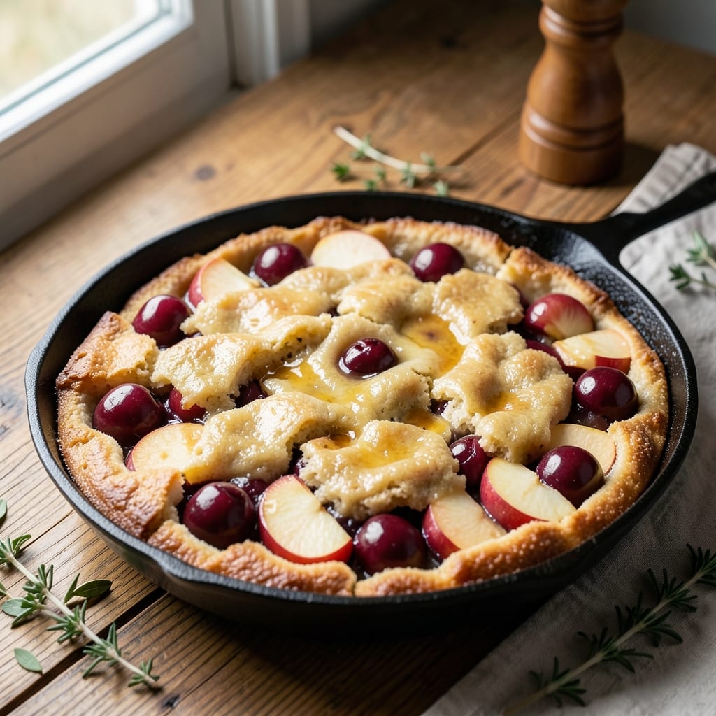 Apple Cherry Dump Cake Recipe: One-Pan Warmth With Caramelized Fruit