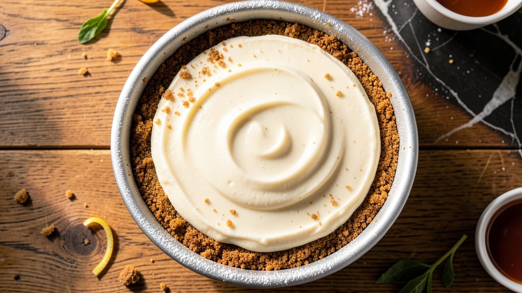 Bake Free Cheesecake Recipe: No-Bake Cream Cheese Cloud With Crunchy Graham Base