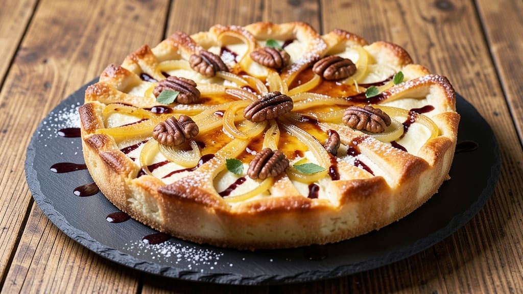 Baked Basque Cheesecake Recipe: Nutty Crunch and Silky Texture Harmony