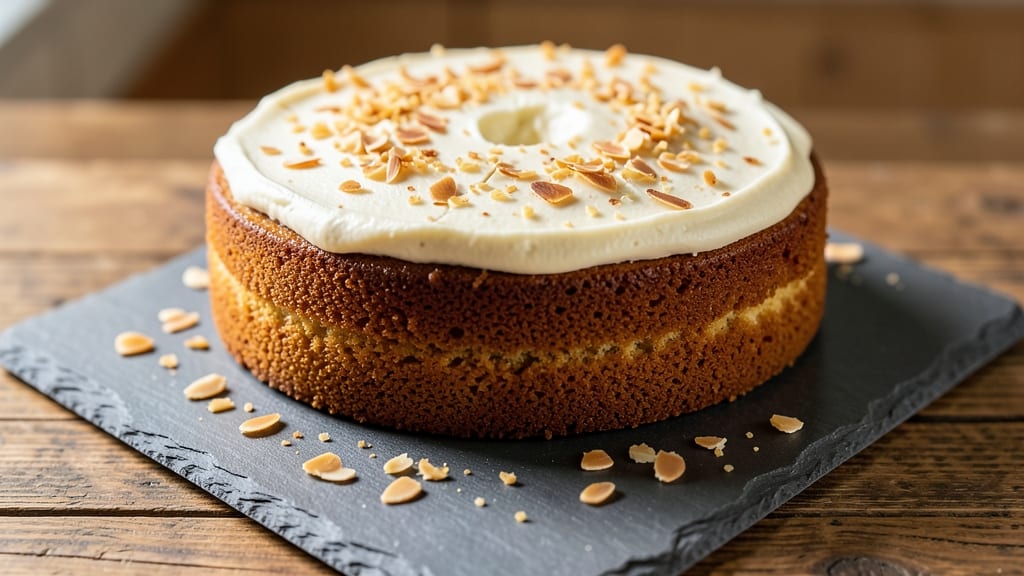 Almond Sour Cream Pound Cake Recipe: Nutty Moistness With Vanilla Infusion