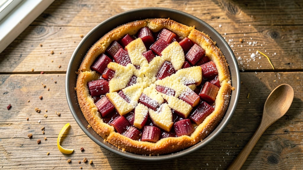 America's Test Kitchen Rhubarb Upside Down Cake Recipe: Tart-Sweet Crisp Crown Over Ultra-Moist Layers