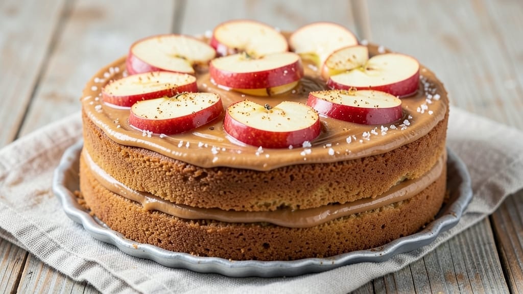 Angela Logan's Apple Cake Recipe: Layered Caramelized Apples and Crunchy Streusel