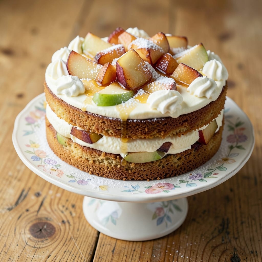 Apple Yogurt Cake Recipe UK: Soft Spice Kisses and Buttery Streusel Topping